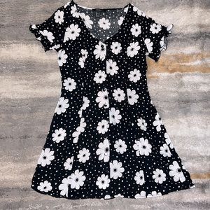 Forever 21 Button Up Mini Dress